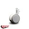 Service Caster 2.375 Inch MRI Safe Caster, 7/16 Inch Grip Ring Stem SCC-GR02S60-TPR-GRY-71678-MRI - alternate 2